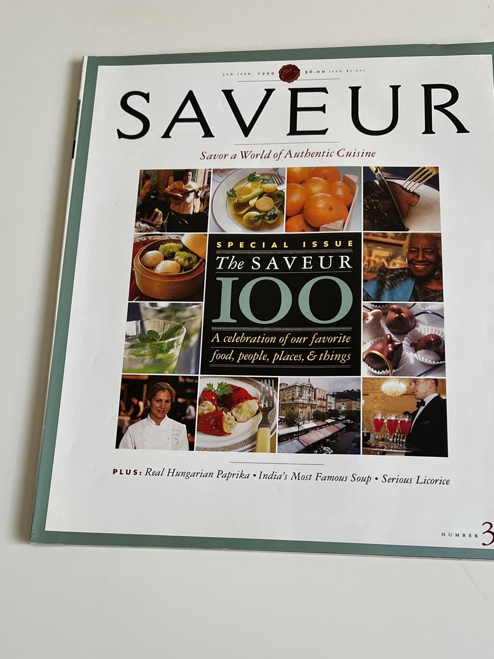 SAVEUR MAGAZINE 1999 Special Edition SAVEUR 100